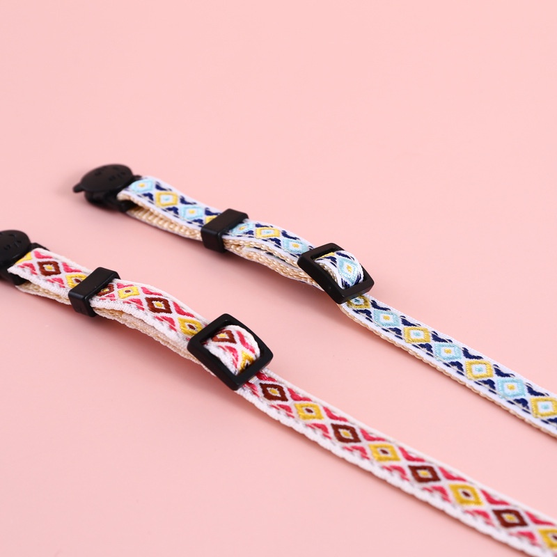 ★〓YUFeiPet〓★New Hot Pet Collars Cat Collar Breakaway Buckle Dog Collar Bells Pet Supplies Tassels Bell Pet Accessories