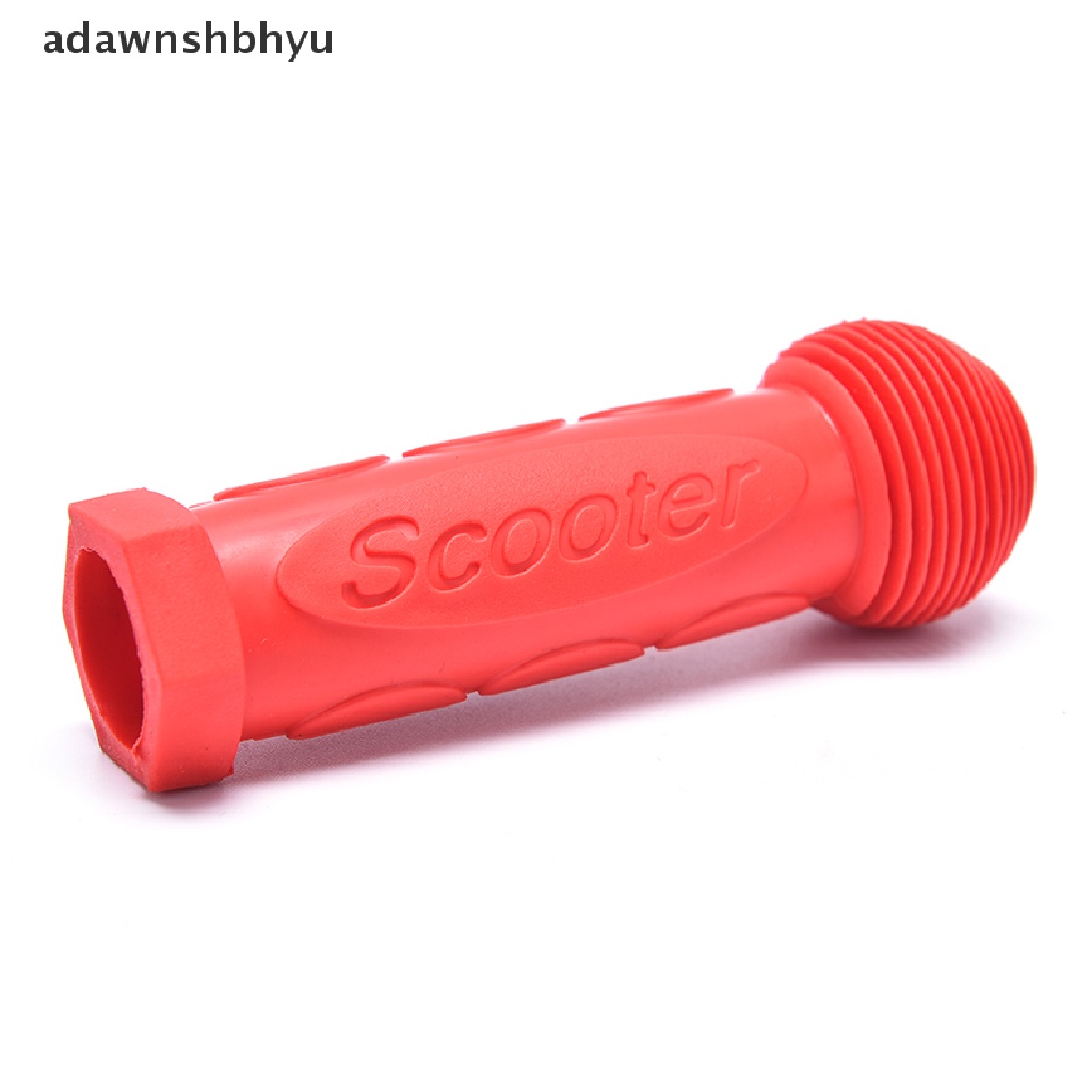 Adawnshbhyu 1pasang Rubber Skateboard Scooter Stang Grips Anak Sepeda Bicycle Grip