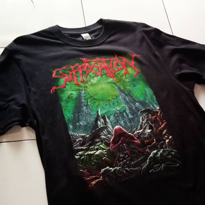 kaos Original Suffocation lisensi resmi