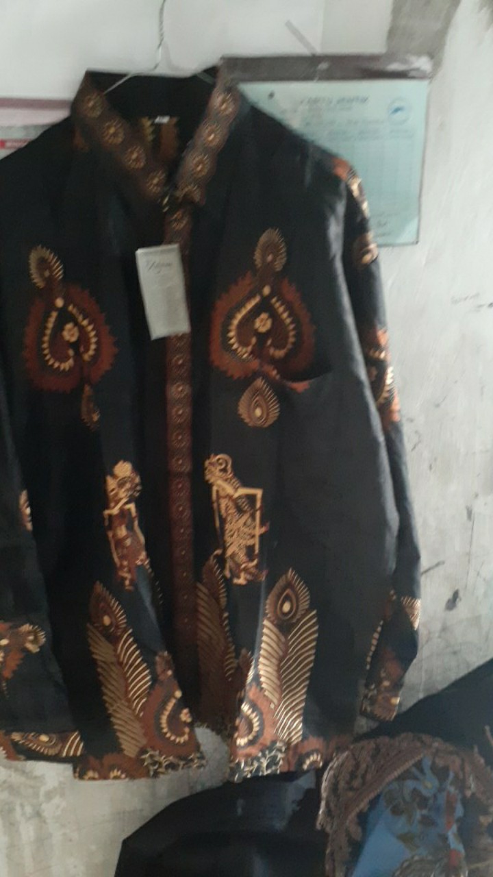 Kemeja Batik Pria Jokowi Ready Jumbo