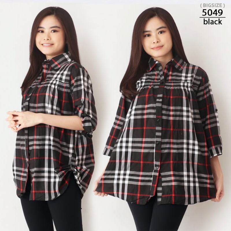 ARENA - KEMEJA JUMBO TARTAN