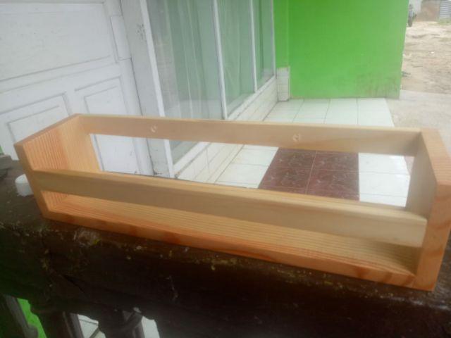 Rak Bumbu Dapur Kayu