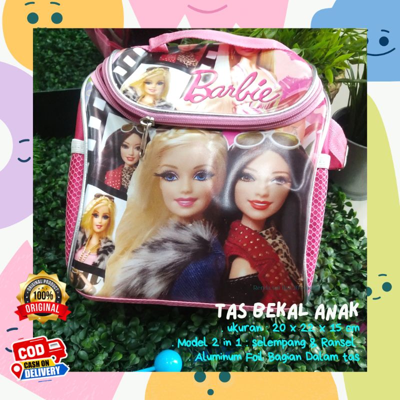 PERLENGKAPAN DAPUR TEMPAT BEKAL ANAK BARBIE