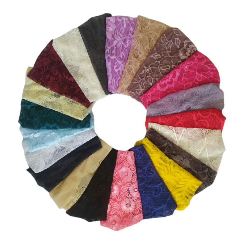 Bando Brokat Ciput Bandana Brukat