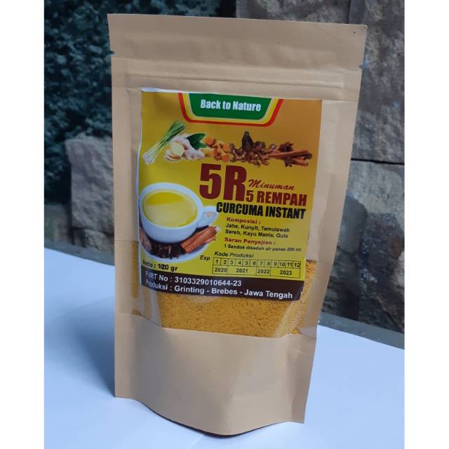 

5R Lima Rempah (Jahe, Sereh, Kunyit, Temulawak, Kayu Manis)