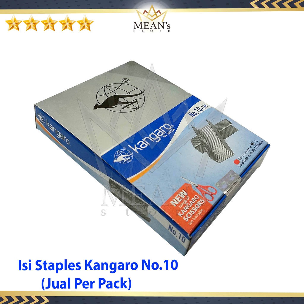 

Isi Staples Kangaro No.10 / Reffil Stapler Kangaro No 10