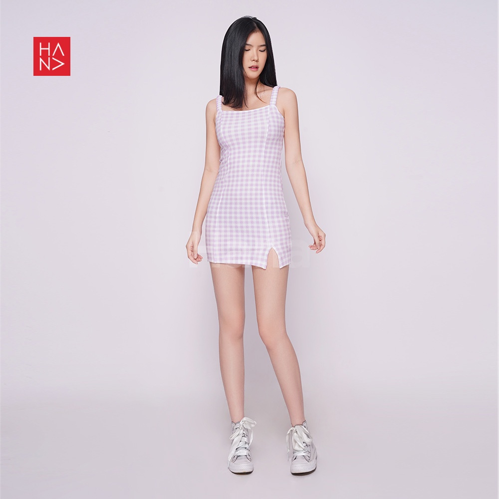 HanaFashion JKT - Audy Mini Dress Wanita Gaya Korea - OP178