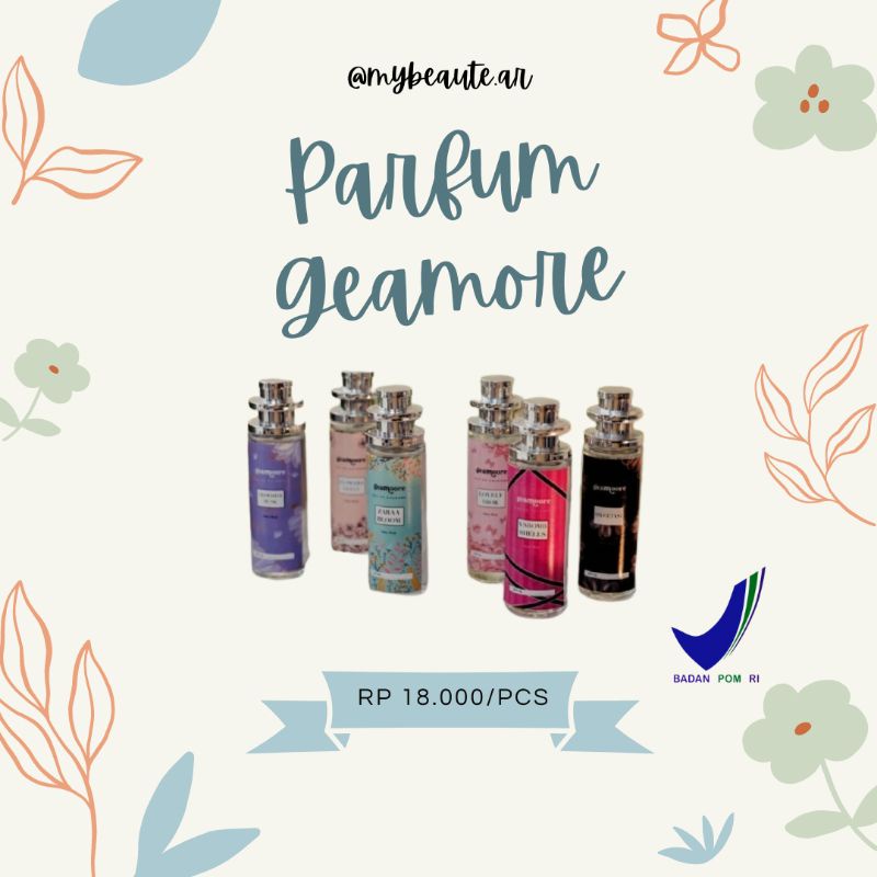 [ BPOM ] PARFUM GEAMOORE BOTOL CATUR  30ml