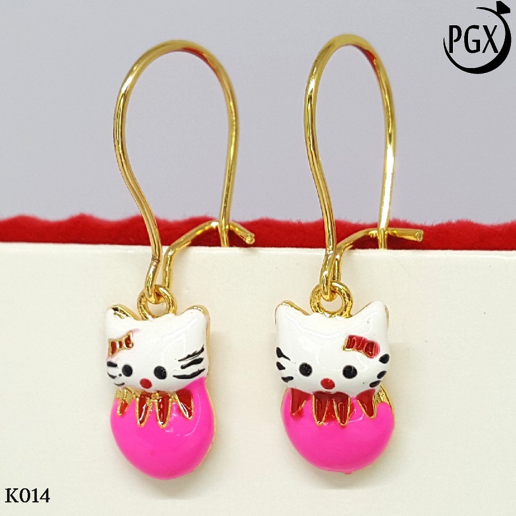 PGX Anting Anak Xuping Aksesoris Perhiasan Lapis Emas Premium - K014