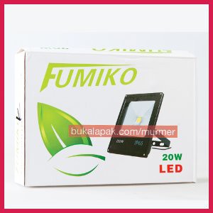 Unik Lampu Kap Sorot LED MTHL 20W Cahaya Kuning Fumiko Floodlight Outdoor Lamp KL 6420 Limited