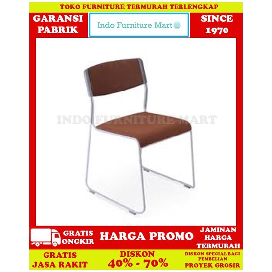 Kursi Tamu Kantor Rapat Hadap Meeting Visitor Chitose Sankei C 371