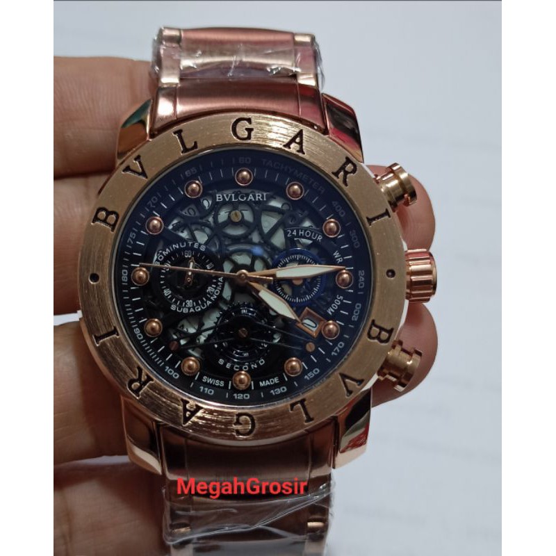 Jam Tangan Pria BVR Chrono aktif