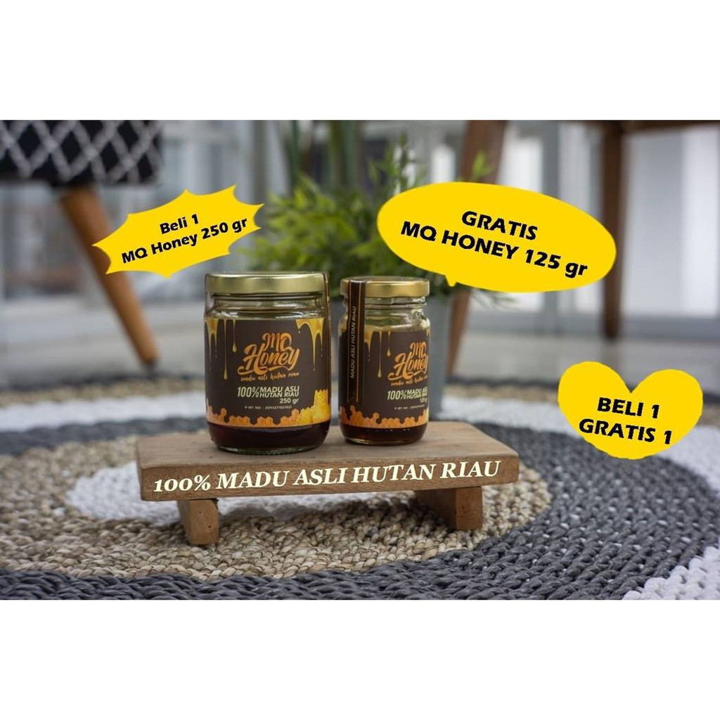 

MADU Honey Promo Bundling Madu hutan Riau 250 Gr Free 125 Gr Coklat 5 (1)