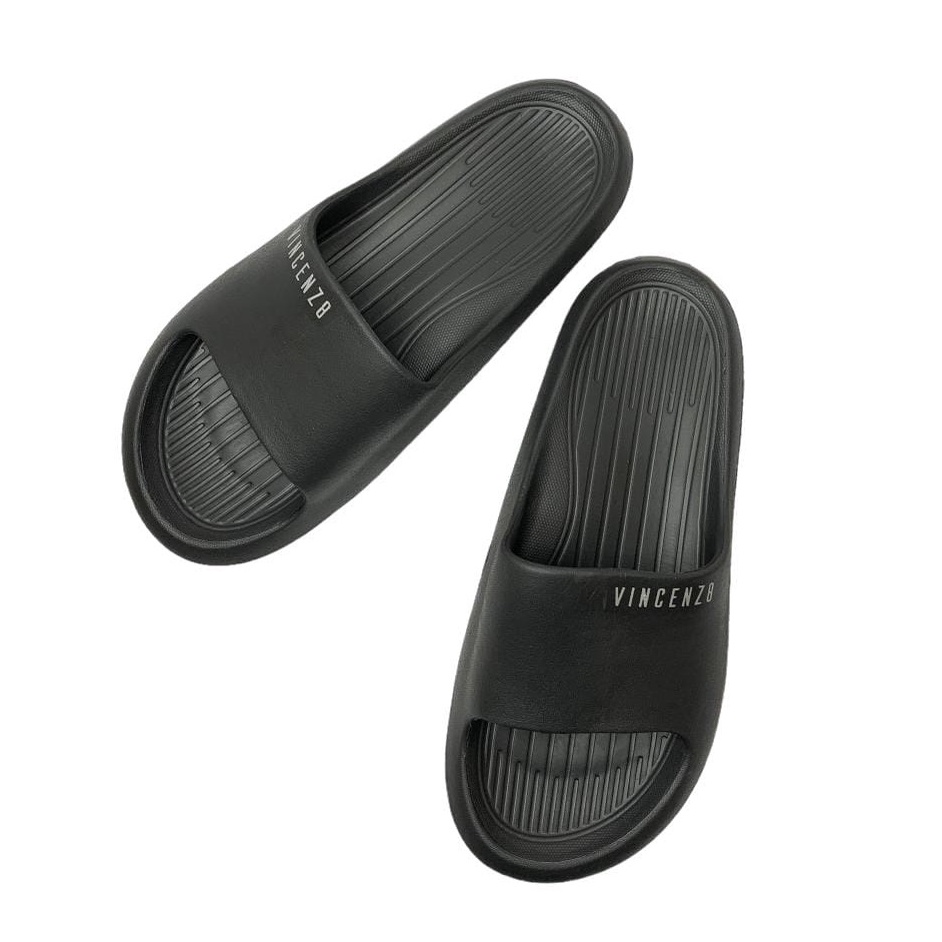 Sandal Selop Pria Vincenz8 Terbaru Kekinian Sendal Pria Slip on Murah Keren