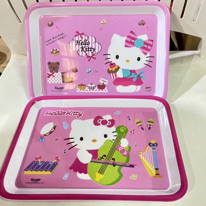 VANDA HELLO KITY NAMPAN BAKI SL 11 INCH MELAMIN/BAKI HELLO KITTY