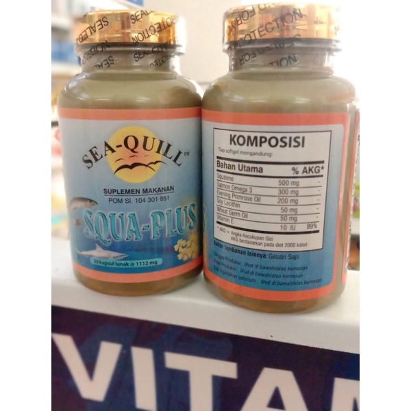 Sea Quill Squa Plus With Omega 3, 6, 9