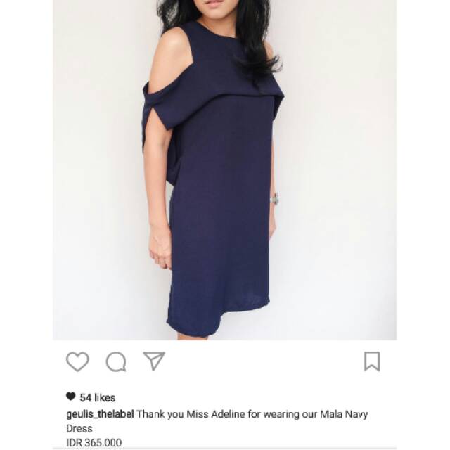 Preloved dress geulis the label