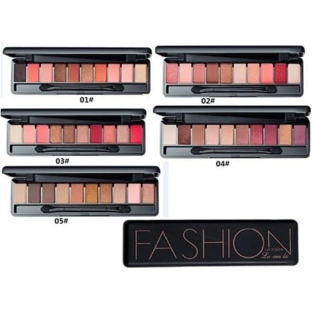 LAMEILA 10 COLOURS EYESHADOW FASHION PALETTE / LA MEI LA EYESHADOW