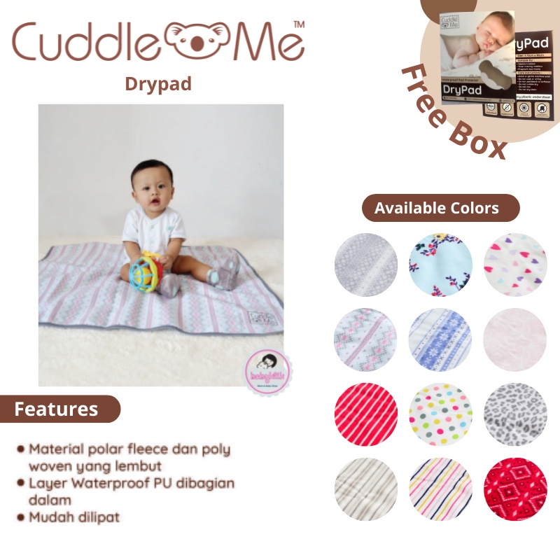 Cuddle Me - Drypad/ Perlak/ Alas Ompol Bayi