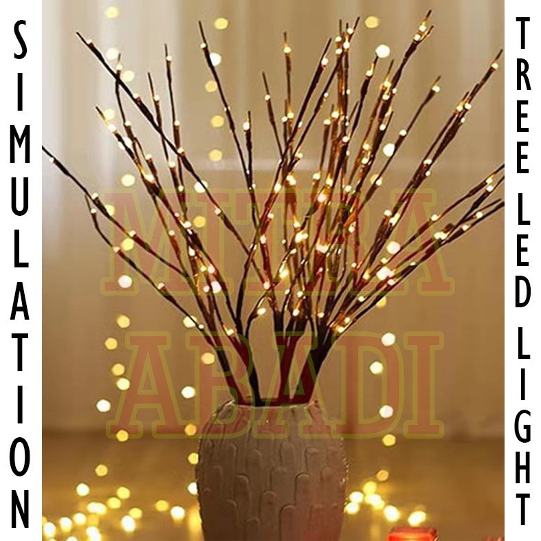 Dekorasi Vas Bunga / Lampu Pohon LED / Simulation Light Tree LED