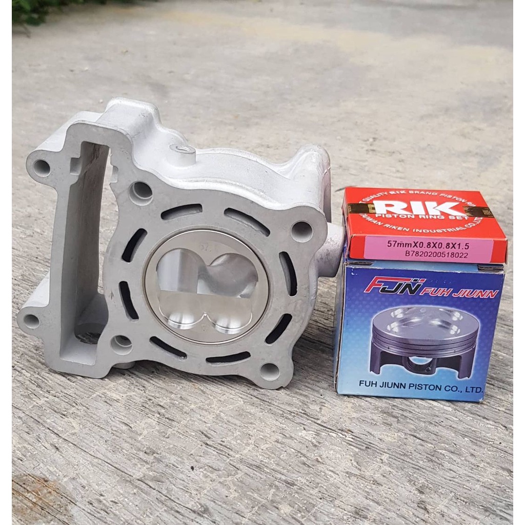 READY CYLINDER BLOK BLOCK KERAMIK CERAMIC JUPITER MX KING 57 62 63 65 PISTON FJN FORGED ORIGINAL