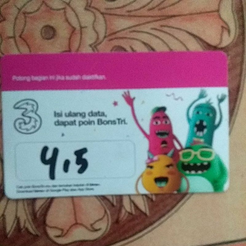 Voucher kuota Three
