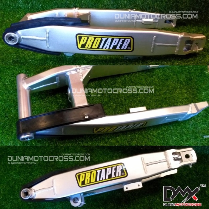 Swing Arm belakang Protaper Klx150 dtracker allumunium aloy cnc Silver