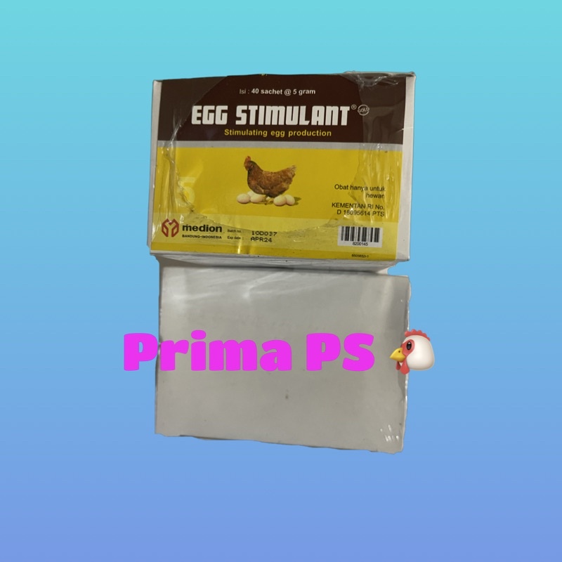 EGG STIMULANT 5gr vitamin produksi telur ayam