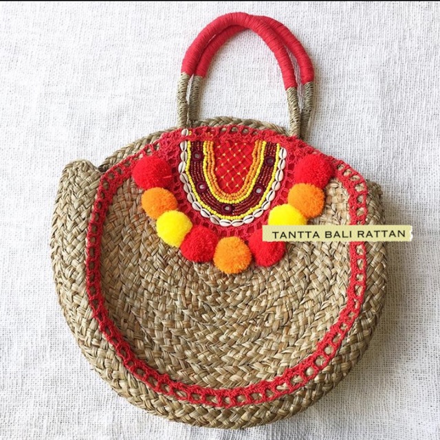 // POMPER // tas etnik bali, tas bali, tas unik bali, tas handmade bali, tas wanita