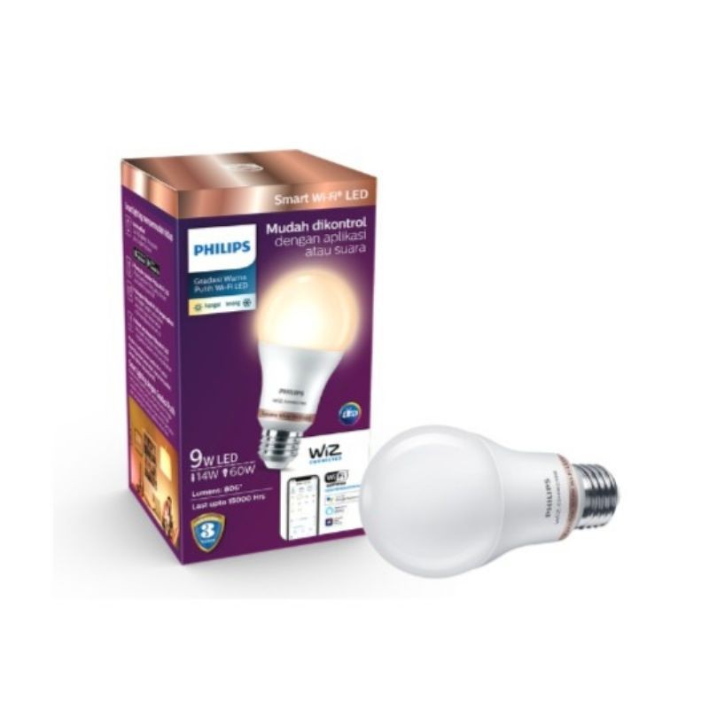 PHILIPS SMART WIZ WIFI LED 9W WARM WHITE &amp; RGB