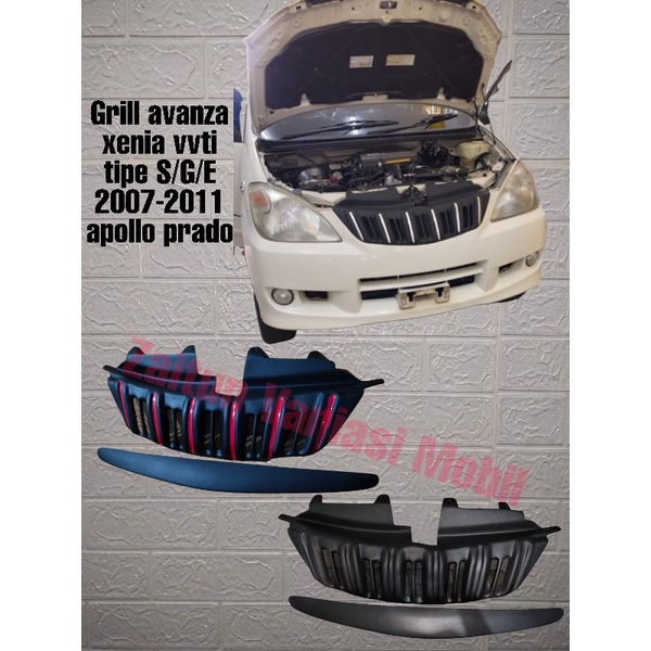 Grill Avanza Xenia Vvti tipe G/E/S 2007 2008 2009 2010 2011 Apollo Prado Gril