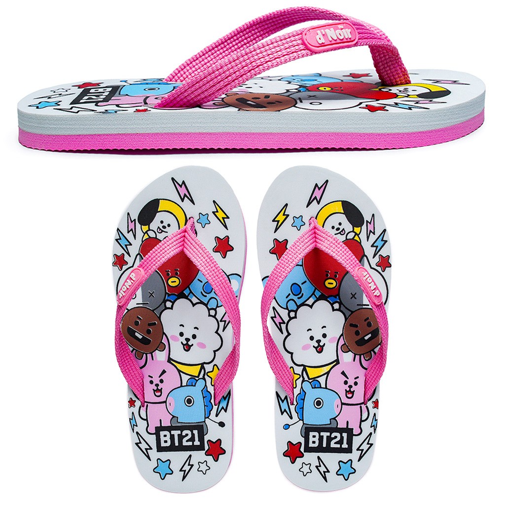 Sandal Anak Perempuan BT21 Terbaru