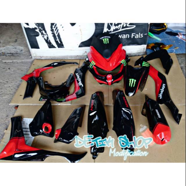 Fullset body nmax modifikasi predator / body predator nmax