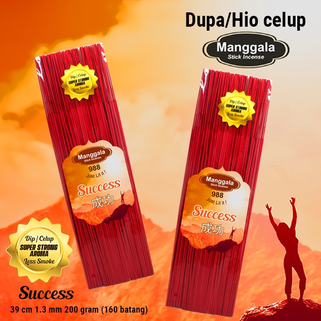 Dupa / Hio Wangi Success Manggala Stick Merah 39 cm 200 gr