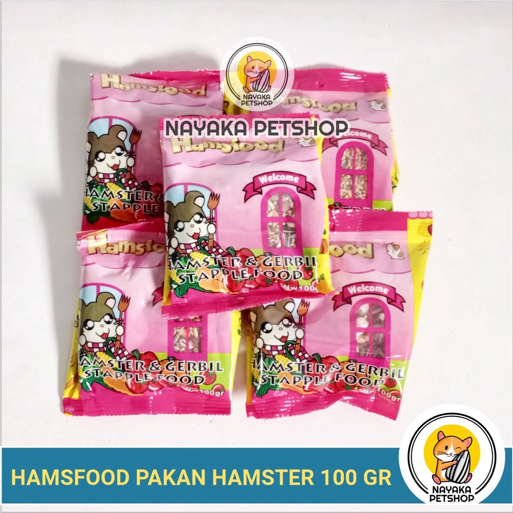 Hamsfood 100 gr Makanan Hamster Pakan Hamster Racikan