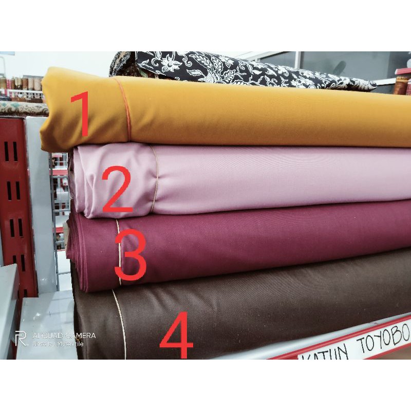 Kain Katun Toyobo Harga Per Meter Shopee Indonesia