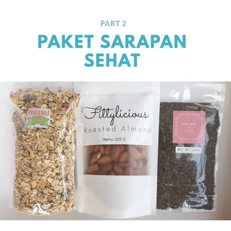 

Paket sarapan sehat (part 2)