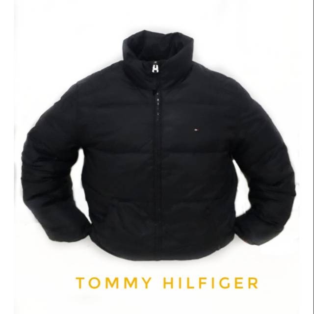 Jaket bulu angsa bulang montok Tommy Hilfiger
