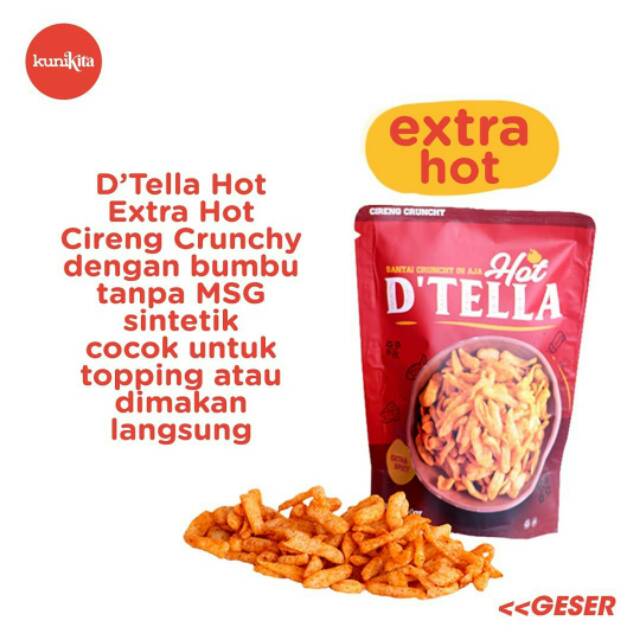 

Kripik Cireng D'tella hot