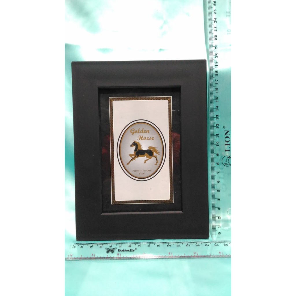 Frame Bingkai Foto 4R Polos Hitam Simple Minimalis Lucu Ready Bagus