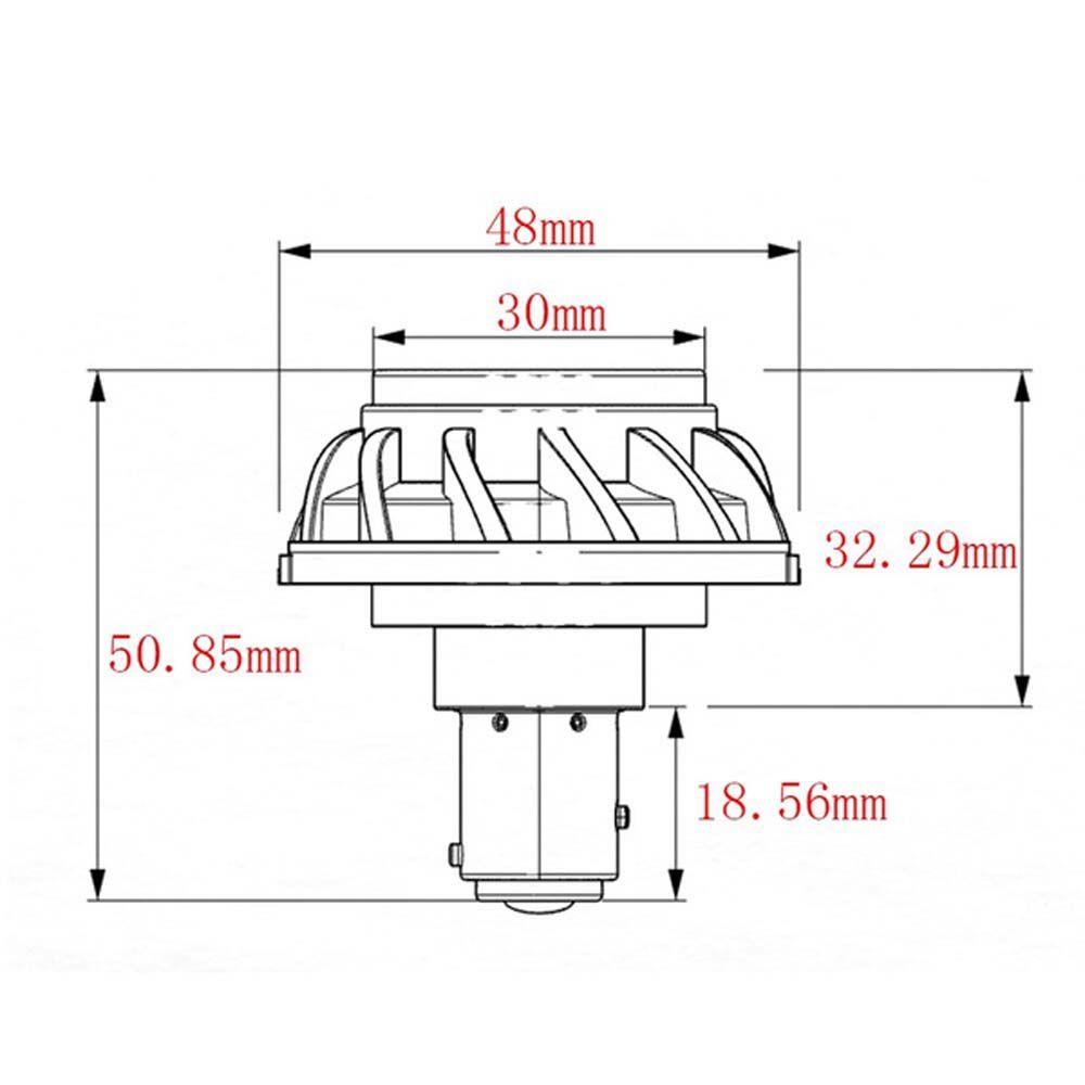 Lanfy Lampu Depan Motor ABS Warna Keren Lampu Rem Mengemudi Kedip Aksesoris Motor Angel Eye Tail Light