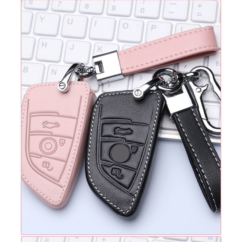 NEW high quality Leather Car Key Case Protection Cover For E46 E90 E60 E39 F30 E36 F10 F20 E87 E92 E30 E34 X1 X3 X4 X5 X6 Series3 Series5