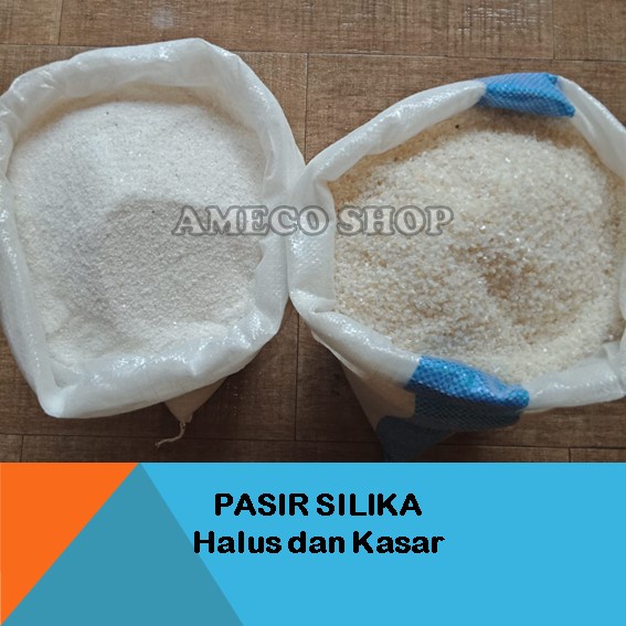 Pasir Silica Silika Halus Aquascape Aquarium 1Kg