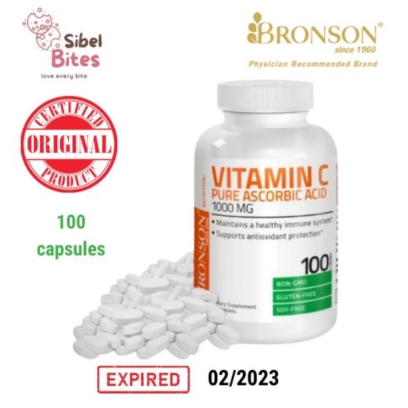 Bronson Vitamin C 1000mg isi 100 Tablets