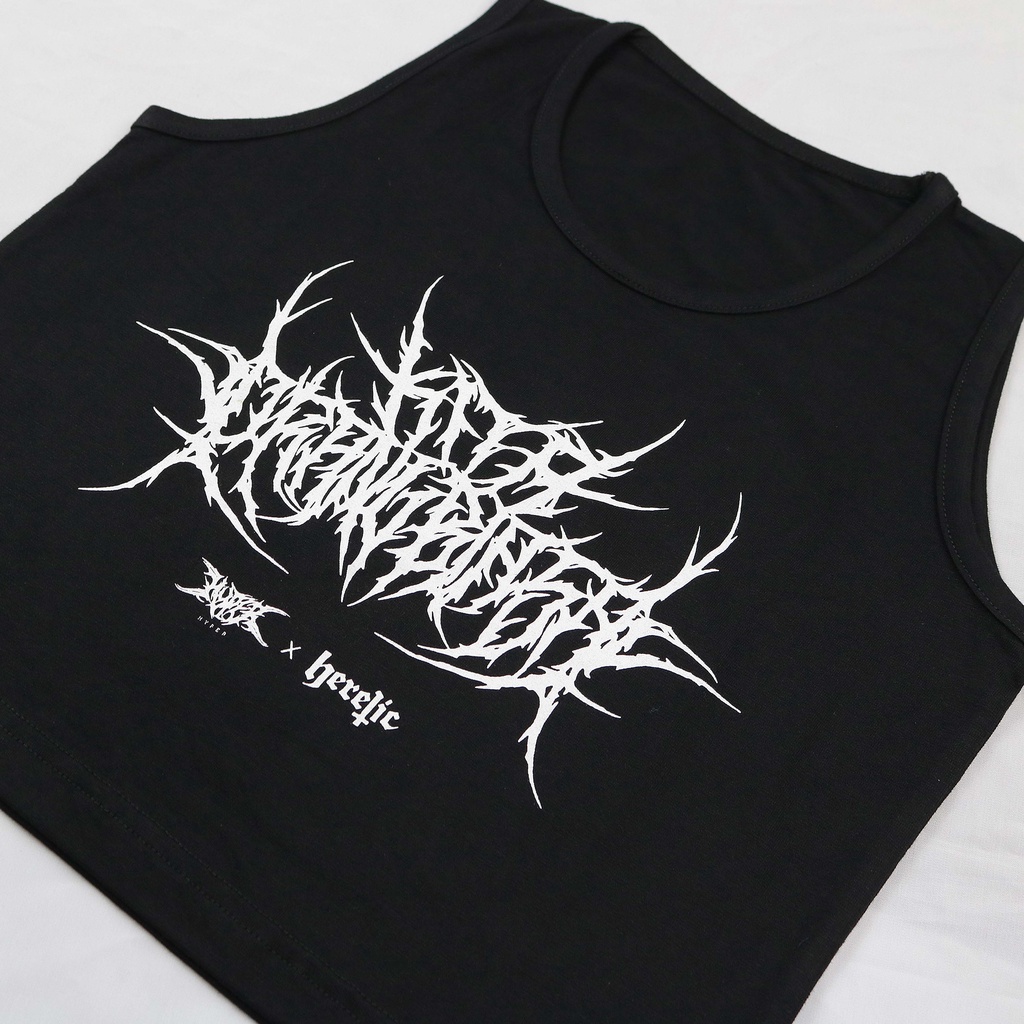 Heretic x Hyper Bunny - Cropped Tank Top - Kita Orang Biasa