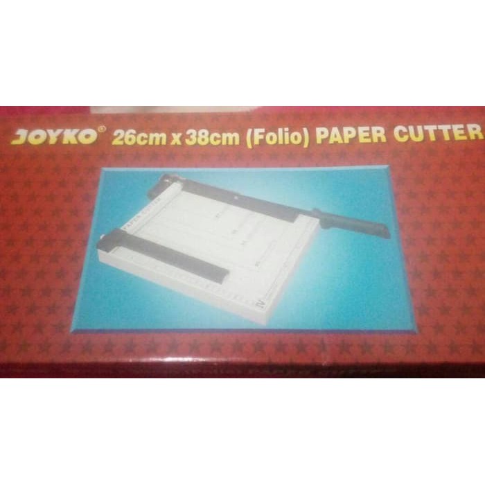 

Alat Potong Kertas F4 Folio Paper Cutter Folio 26x38cm Joyko