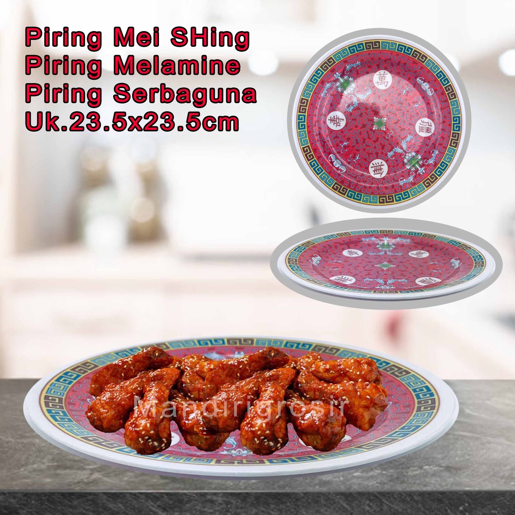 Piring Serbaguna *Piring Mei SHing * Piring Melamine * 309 HR