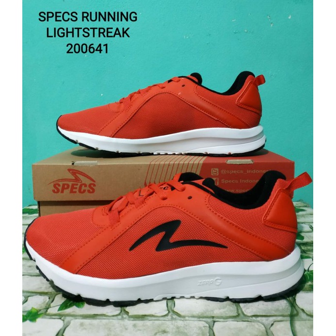 Sepatu Running Specs Lightstreak Emperor Red [ 200641 ]