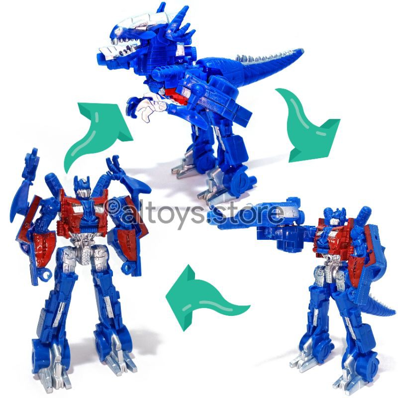 Mainan Robot Transformer Dinosaurus Deformation / Mainan Robot Dino Set ST2475