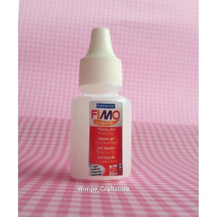 

fimo deco gel liquid clay polymer clay glue bahan lem polymer clay